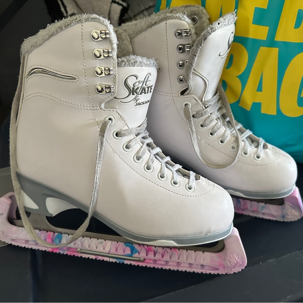 Women's White Ice Skates